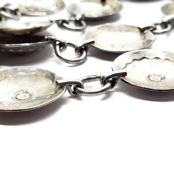 Native American 925 Sterling Concho 42.5\